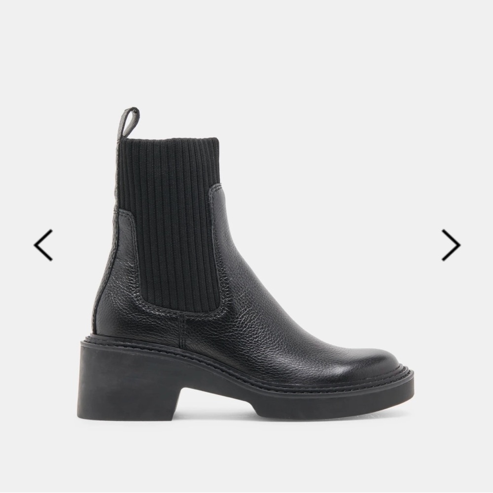 Dolce Vita Hilora H2O Boots Black Leather